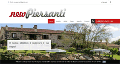 Desktop Screenshot of newpiersanti.it